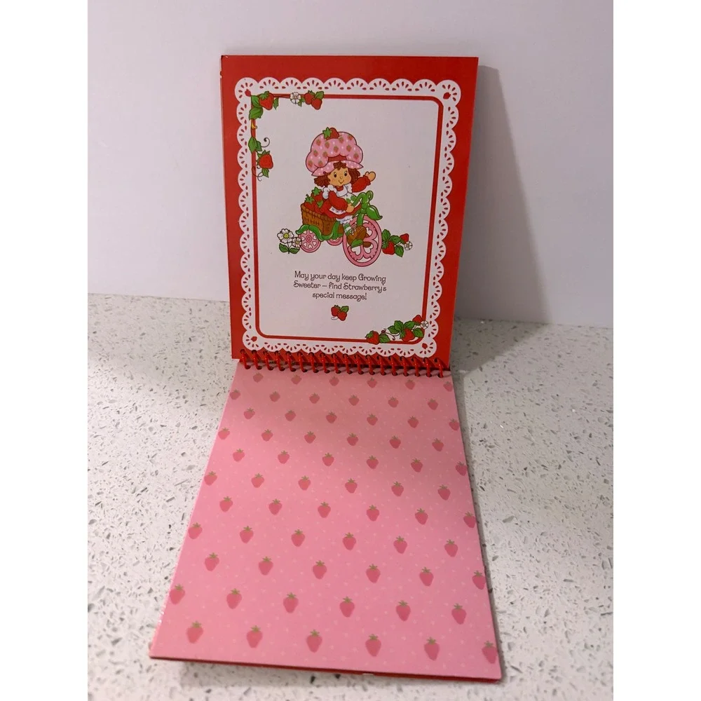 Strawberry Shortcake Aqua Art Pad Water Reveal Coloring Book 4 Reusable Boards